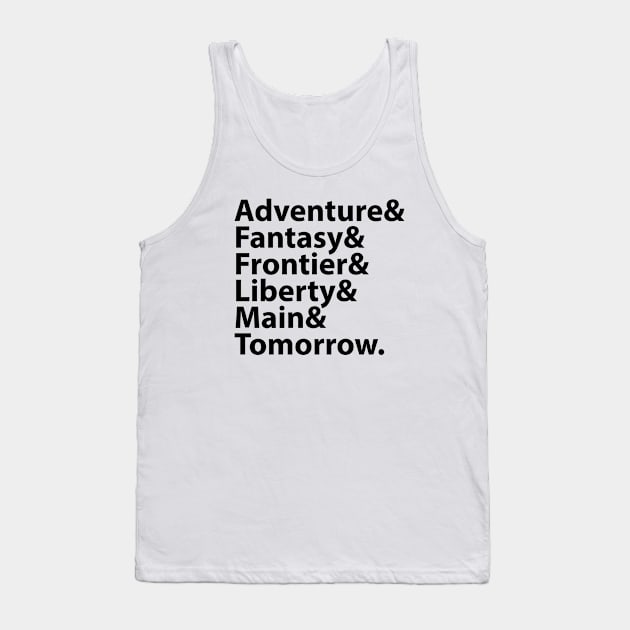 Magic Kingdom Lands Tank Top by buffben789